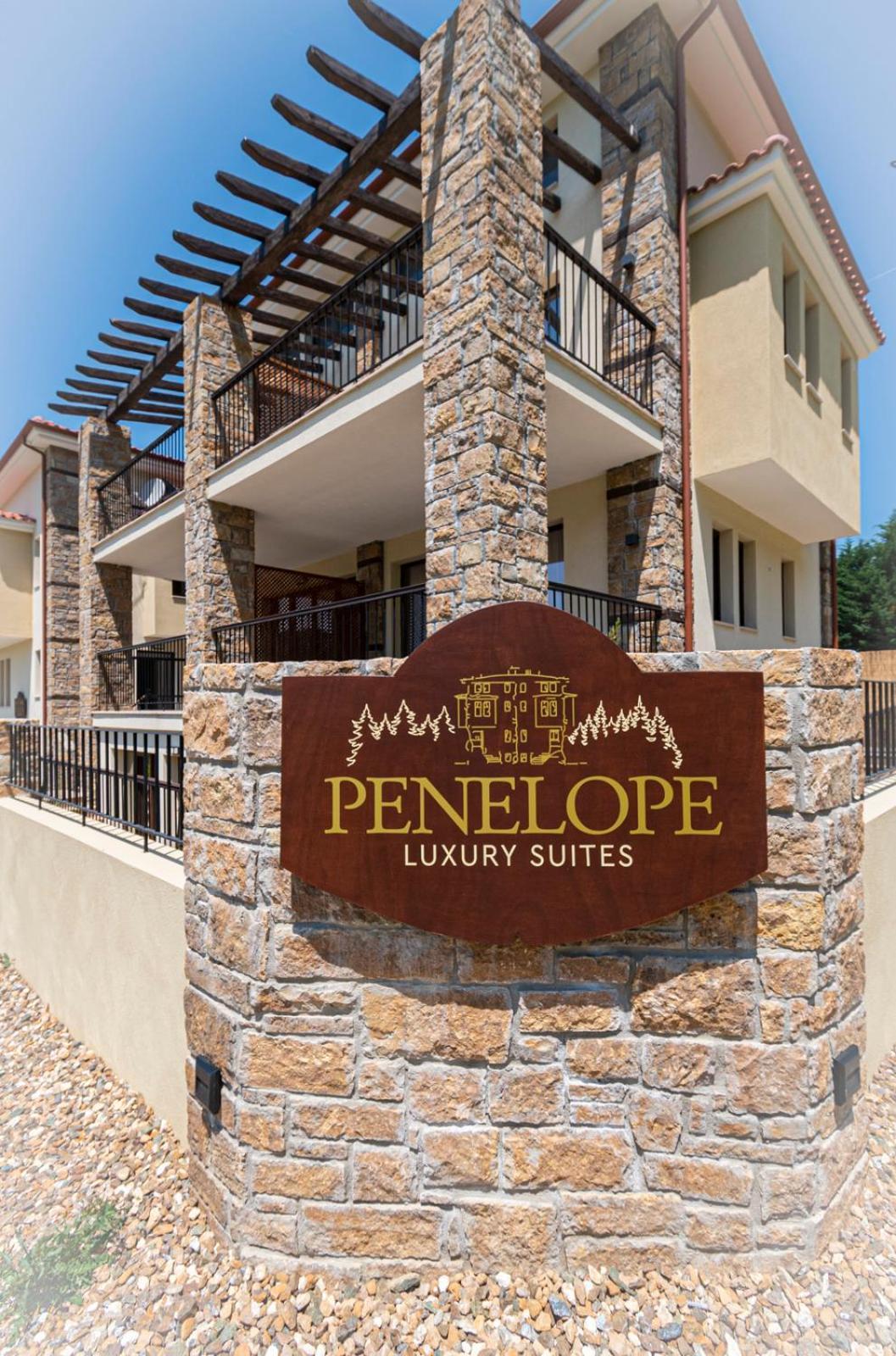 Penelope Luxury Suites Fourka Ngoại thất bức ảnh