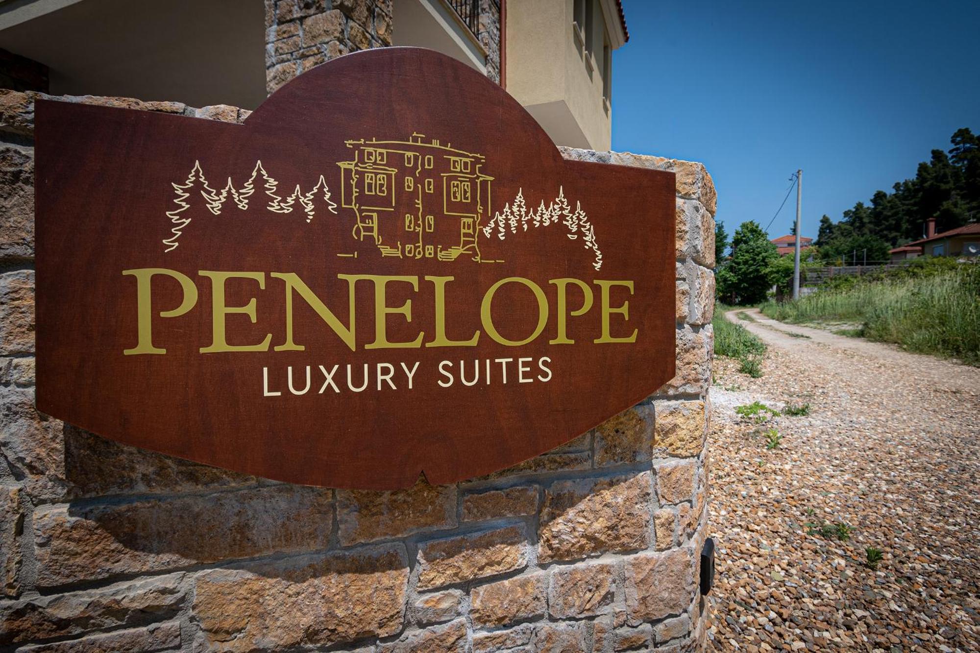 Penelope Luxury Suites Fourka Ngoại thất bức ảnh